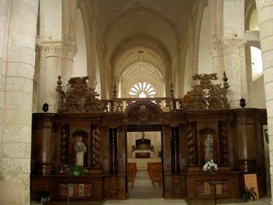 église saint Junien jubé