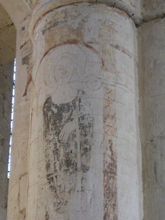 église saint junien décor peint