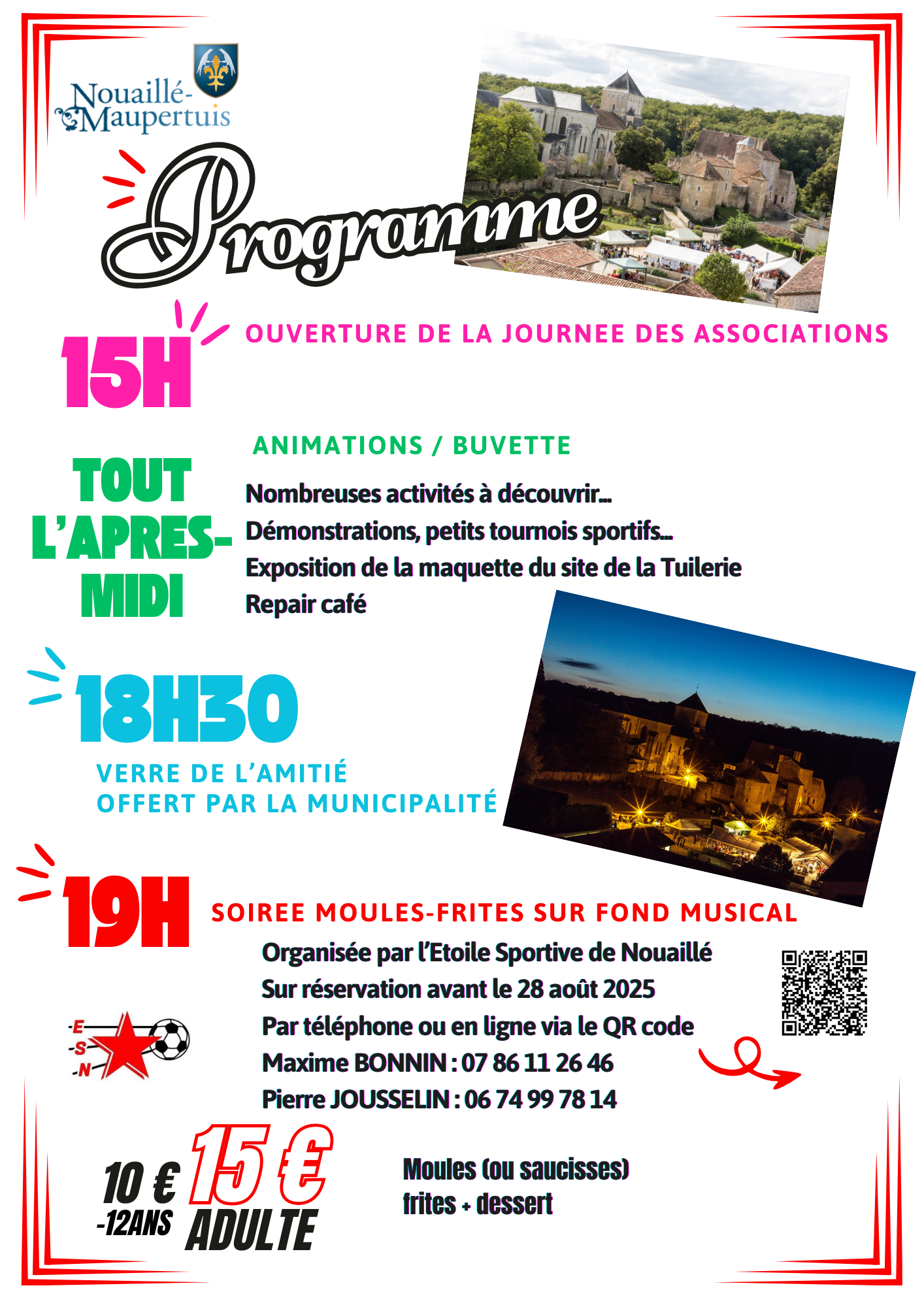 programme 2 photos sans cadres